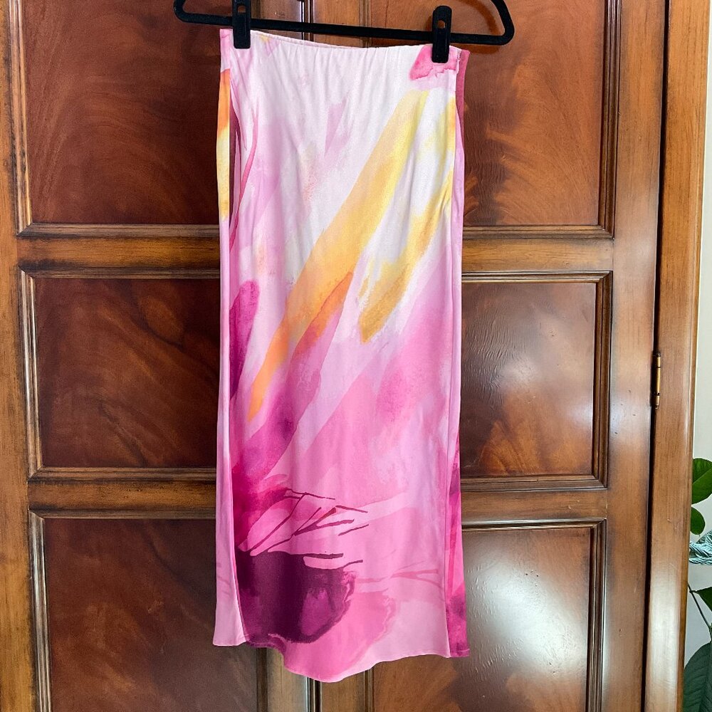 Anthropologie Slip Skirt